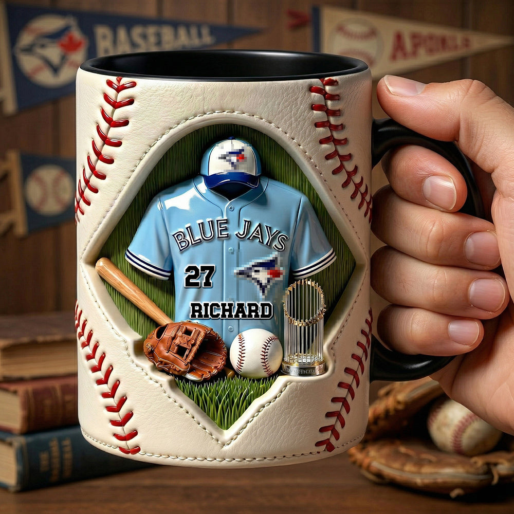 “Game On!” Sport Coffee Accent Mug - Personalized Gift for Sport Lovers Coffee Mug PopCulturePrints