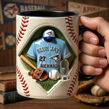 Load image into Gallery viewer, “Game On!” Sport Coffee Accent Mug - Personalized Gift for Sport Lovers Coffee Mug PopCulturePrints
