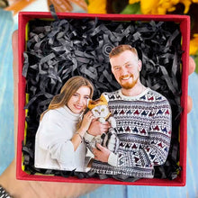 Load image into Gallery viewer, Personalized Couple Keychain with Custom Photo Keychains PopCulturePrints
