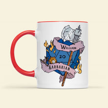 Load image into Gallery viewer, Personalized Paladin Coffee Mug for Fantasy Role-Playing Game Fans
