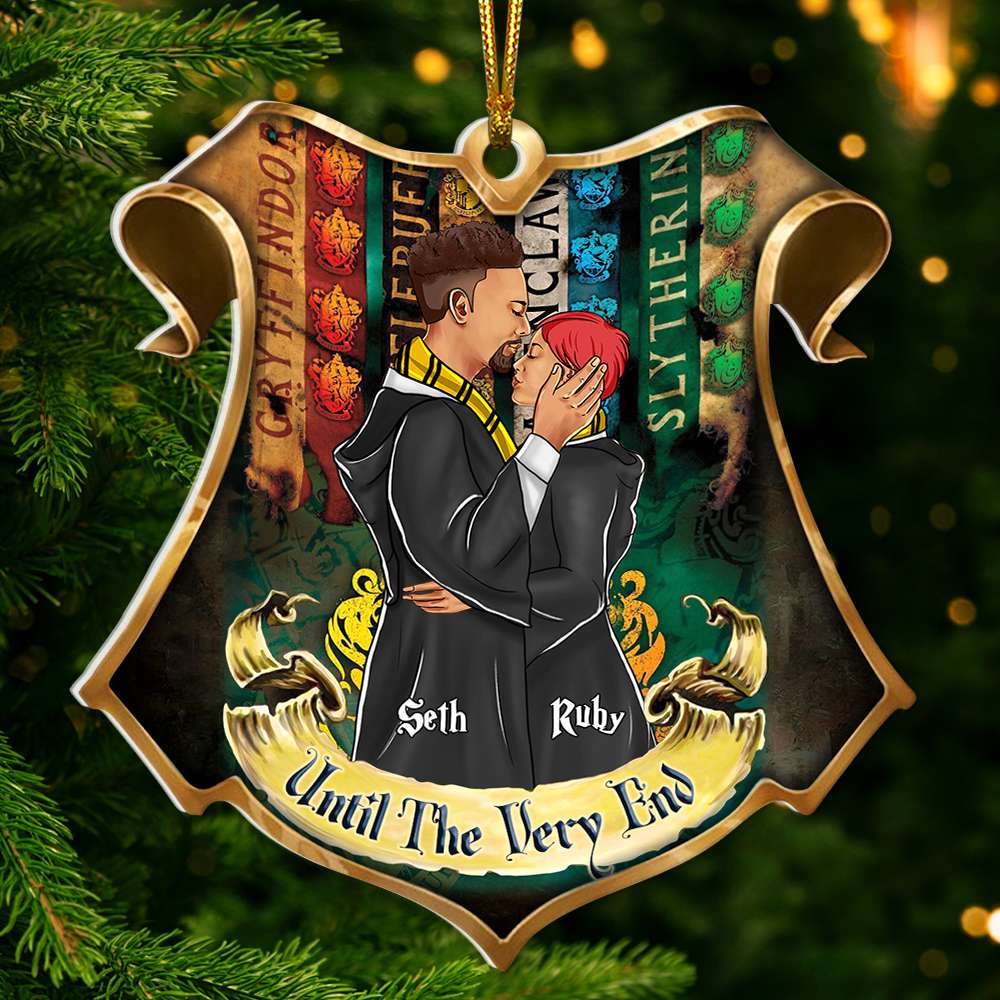 Personalized Christmas Ornament for Couples - You Put A Spell On Me