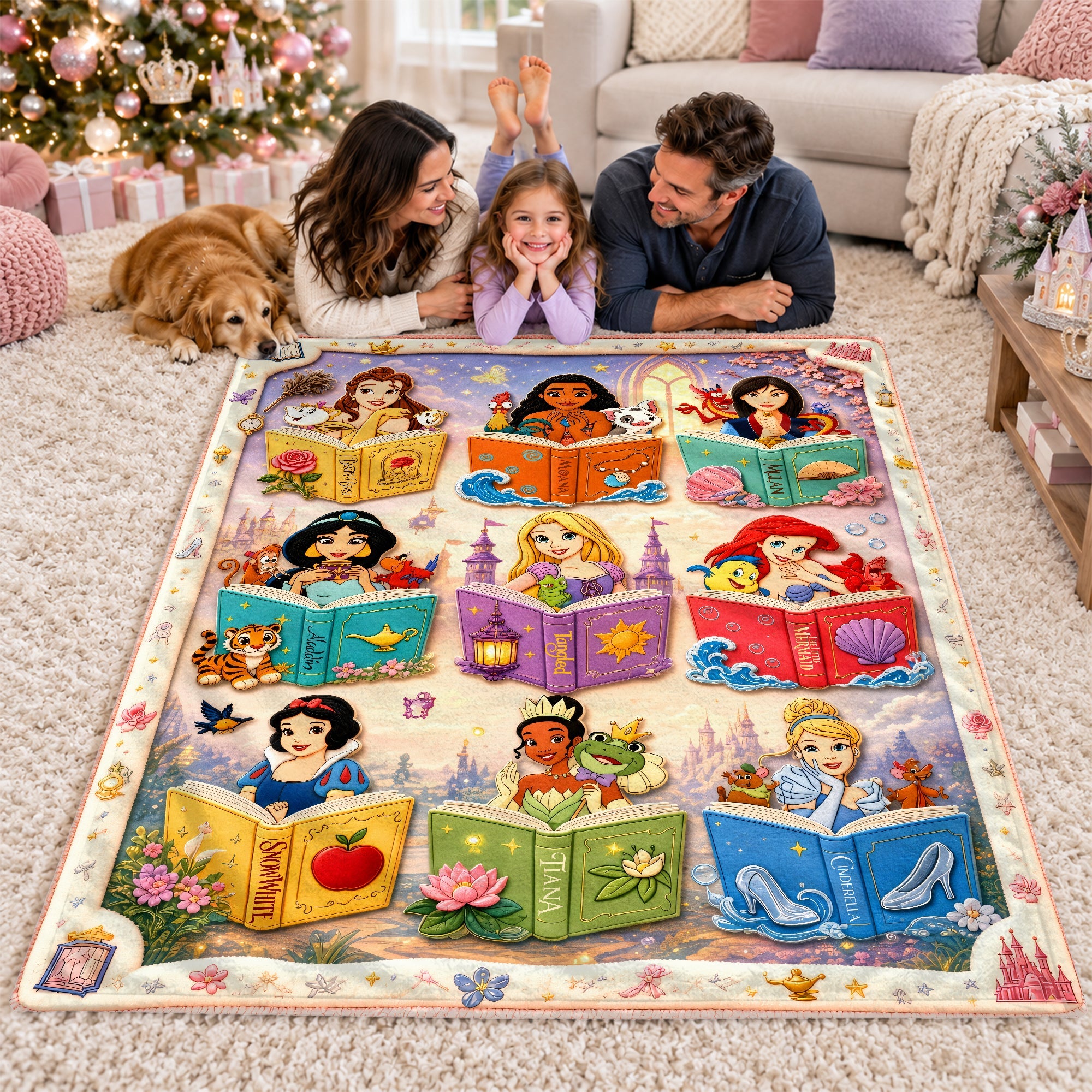 “Every Child Needs a Touch of Magic!” - Magical Storybook Blanket - Personalized Gifts for Kids