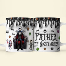 Load image into Gallery viewer, “Embrace the Nightmares” - Nightmare Dad Coffee Mug - Personalized Gift for Dad and Grandpa Coffee Mug PopCulturePrints

