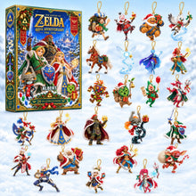 Load image into Gallery viewer, Celebrate 40 Years of The Legend of Zelda - Personalized Christmas Advent Calendar Blind Box for Game Lovers
