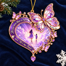 Load image into Gallery viewer, He was more than a Son, now He's my Angel - Personalized Memorial Acrylic Ornament Ornament PopCulturePrints
