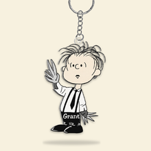 Load image into Gallery viewer, Personalized Horror-Themed Keychain for Fans Keychains PopCulturePrints
