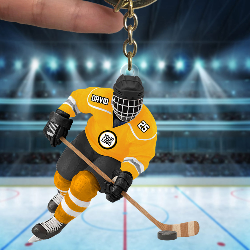 Sport Spirit Personalized Keychain for Sport Lovers - Custom Gift for Athletes Keychains PopCulturePrints