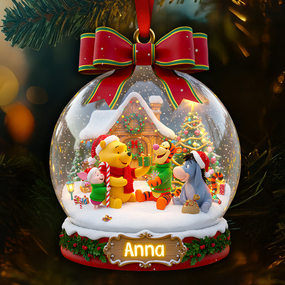 Friend Forever Christmas Ornament - Personalized Gift for Movie Fans Ornament PopCulturePrints