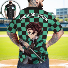 Load image into Gallery viewer, “Unleash Your Inner Fan!” - Personalized Baseball Fan Jersey Shirt - Unique Gift for Sports Enthusiasts AOP Products PopCulturePrints
