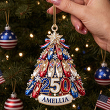 Load image into Gallery viewer, American Ballet 250th Anniversary Christmas Ornament – Personalized Gift 02PGTI220826 Ornament PopCulturePrints
