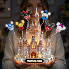 Load image into Gallery viewer, “Celebrate Family Moments” - Personalized Balloon Family Acrylic Light Box - Gift for Mom, Grandma &amp; More! Light Box PopCulturePrints
