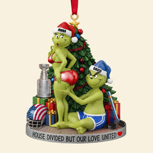 Load image into Gallery viewer, Personalized Funny Gifts For Ice Hockey-loving Couple Christmas Ornament 02hutn250925 Ornament PopCulturePrints
