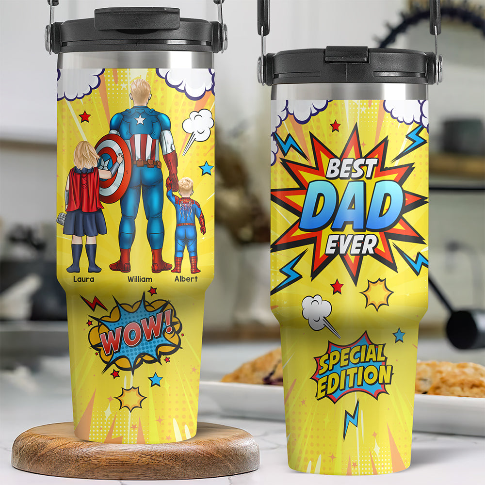 Best Mom Ever - Personalized Tumbler Cup for Mother's Day | Custom Gift for Mom, Grandma & More Tumbler Cup PopCulturePrints