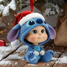 Load image into Gallery viewer, Cute Characters Acrylic Ornament - Personalized Christmas Gift for Everyone Ornament PopCulturePrints

