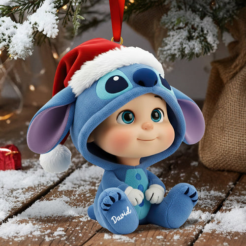 Cute Characters Acrylic Ornament - Personalized Christmas Gift for Everyone Ornament PopCulturePrints