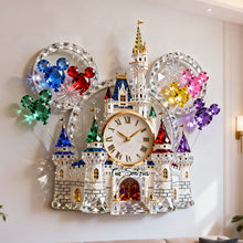 Load image into Gallery viewer, “Time to Celebrate Family Moments” - Lovely Hanging Wall Clock, Personalized Gift for Family and Friends Hanging Wall Clock PopCulturePrints
