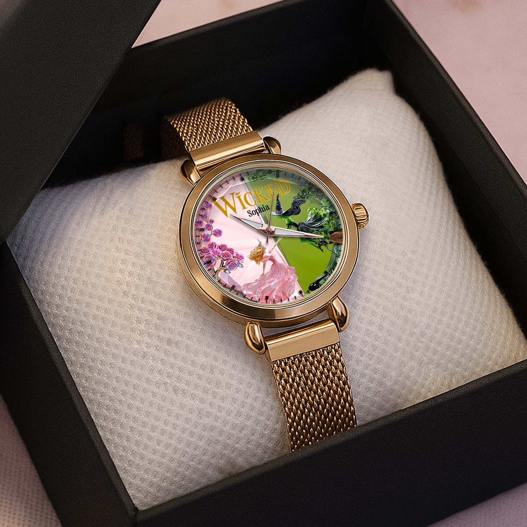 “Time to Shine!” - Personalized Quartz Watch for Musical Fans - Perfect Gift for Friends, Family & Yourself Quartz Watch PopCulturePrints