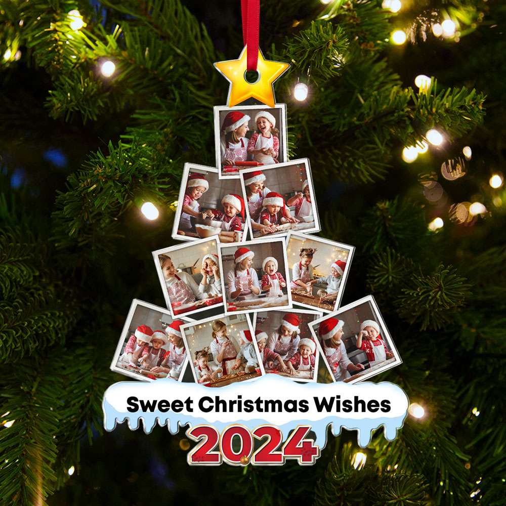 Personalized Nurse Photo Christmas Ornament 2024 Ornament PopCulturePrints