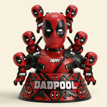 Load image into Gallery viewer, "Become a Super Dad with Humor!" - Undead Funny Dad Acrylic Plaque - Personalized Gift for Father's Day, Gift for Dad and Grandpa Shaped Plaques PopCulturePrints

