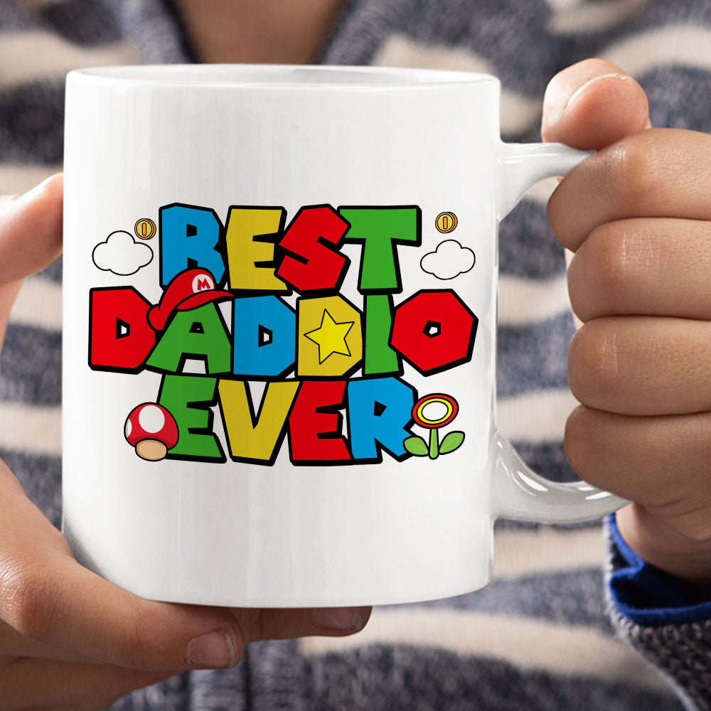 Best Dad Ever Personalized Mug Coffee Mug PopCulturePrints