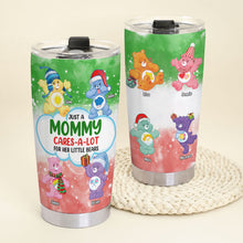 Load image into Gallery viewer, Custom Mom Tumbler - Mommy Cares For Her Little Bears Tumbler Cup PopCulturePrints
