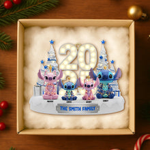 Load image into Gallery viewer, &quot;Celebrate Family Togetherness with Our Personalized 2025 Christmas Ornament - Custom Gift for All Family Members&quot; Ornament PopCulturePrints
