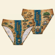 Load image into Gallery viewer, Unlock Your Adventure: Legendary Discovery Journey Woman Brief - Custom Gift for Her
