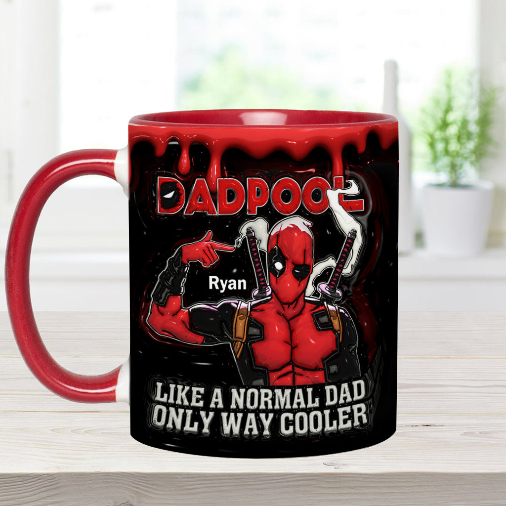 Dadpool Personalized Mug - Custom Psychopath Accent Mug