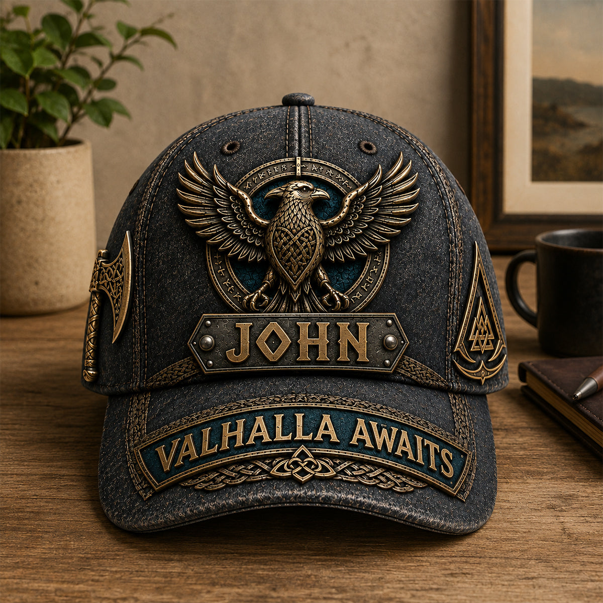 Viking Legacy Classic Cap - Personalized Gifts 03hadh160726 Caps PopCulturePrints