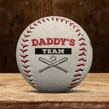 Load image into Gallery viewer, Together We Make A Winning Team - Personalized Baseball, Softball Gift for Dad, Grandpa, and Kids Baseball, Softball PopCulturePrints
