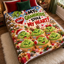 Load image into Gallery viewer, My Grandkids Stole My Heart Blanket - Personalized Gift for Grandmas
