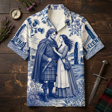 Load image into Gallery viewer, “Embrace Your Adventure!” - Fantasy Time Traveler Hawaiian Shirt - Personalized Gift for Him &amp; Her
