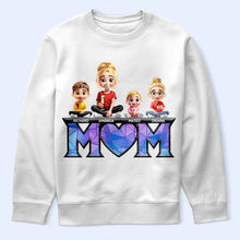Load image into Gallery viewer, We Love You Mom - Personalized 3D Cartoon T-Shirt for Mothers and Grandmothers T-shirt PopCulturePrints
