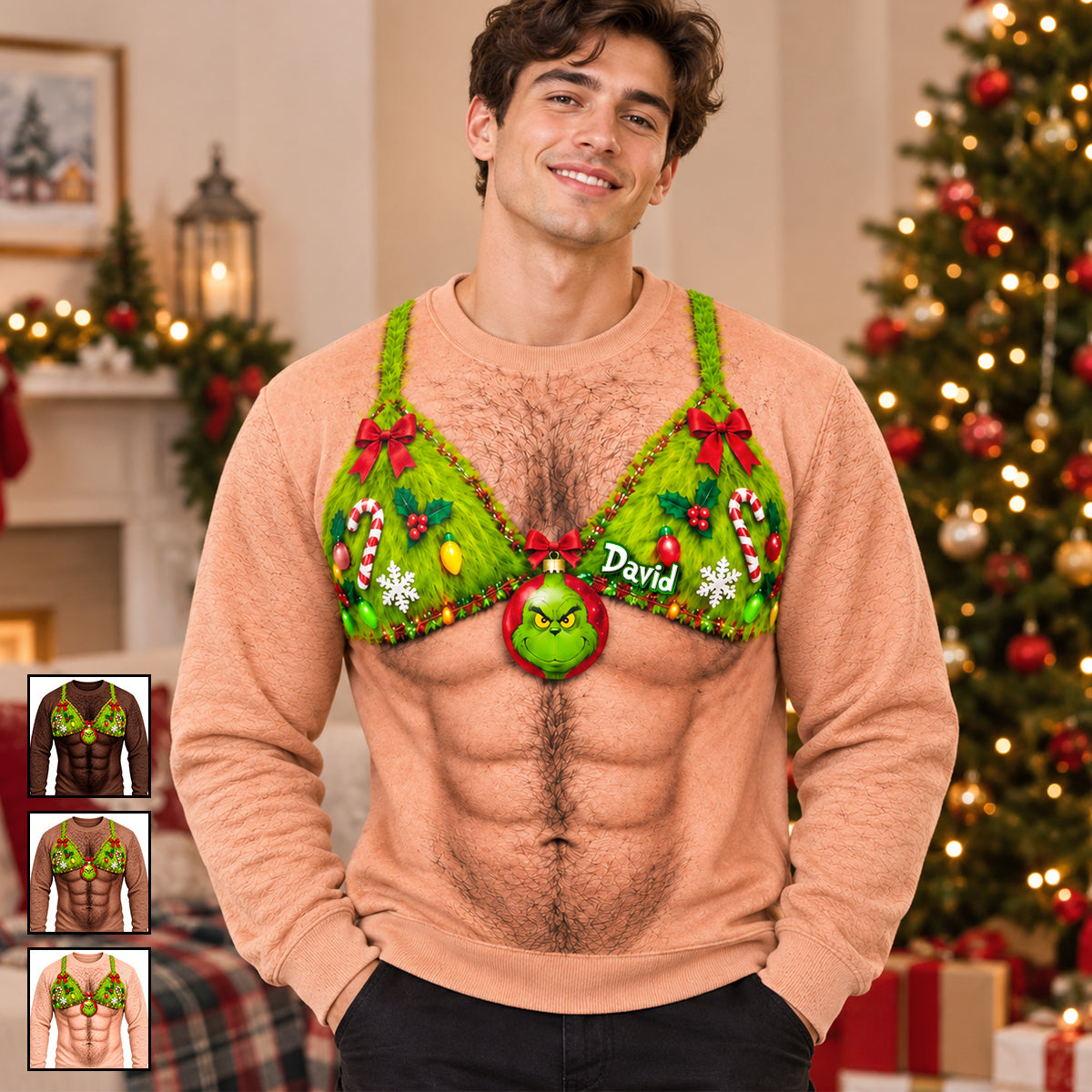 Add a Dash of Humor with Our Hilarious Character 3D Shirt - Personalized Christmas Gift for Friends and Family AOP Products PopCulturePrints