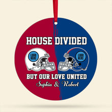 Load image into Gallery viewer, Personalized American Football Lovers&#39; Christmas Ornament Ornament PopCulturePrints
