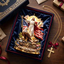 Load image into Gallery viewer, United In Faith: 250 Years of America - Personalized Light Box Gift for Christians Light Box PopCulturePrints

