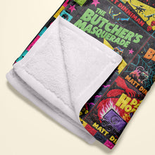 Load image into Gallery viewer, “Unleash Your Adventure Spirit” - Survival Challenge Blanket - Personalized Gift for Gamers and Horror Fans Blanket PopCulturePrints
