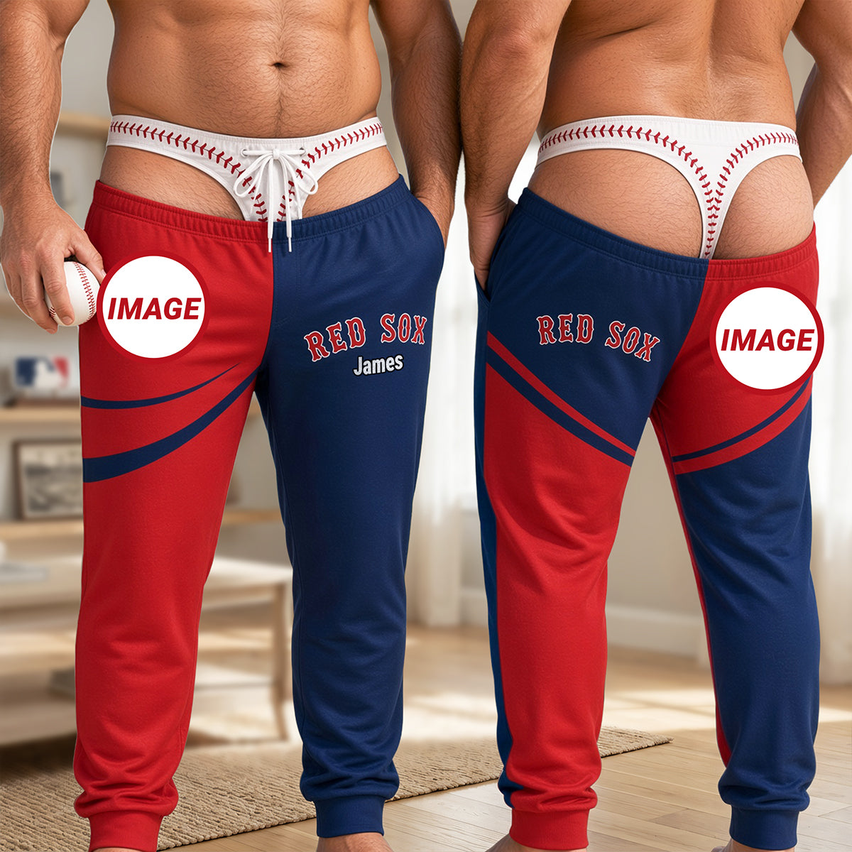 “Celebrate Every Game Day!” - Personalized Victory League Men's Sweatpants - Custom Gift for Sports Lovers, Athletes, Coaches