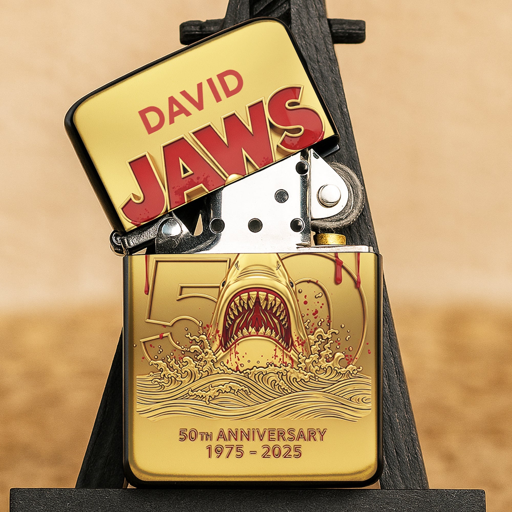 50th Anniversary 'Get Hooked on Nostalgia' Lighter - Personalized Gift for Movie Fans Lighter PopCulturePrints