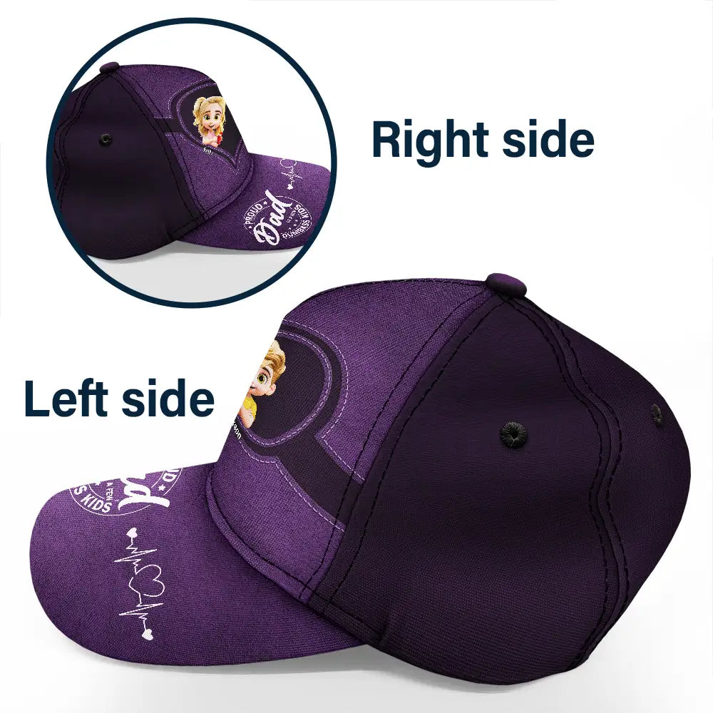 Proud Father Of A Few Dumb Kids - Personalized Classic Cap Classic Cap PopCulturePrints