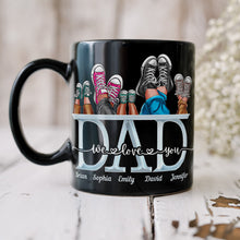 Load image into Gallery viewer, Custom Dad Mug - We Love You Personalized Gift Coffee Mug PopCulturePrints
