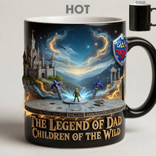 Load image into Gallery viewer, “The Legend of Dad: Children of the Wild” - Epic Quest Dad Magic Coffee Mug - Personalized Gift for Dads, Daddies, and Grandpas Coffee Mug PopCulturePrints
