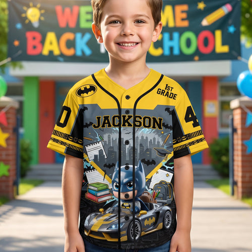 Back to School Adventure - Brilliant Jersey for Kids AOP Products PopCulturePrints