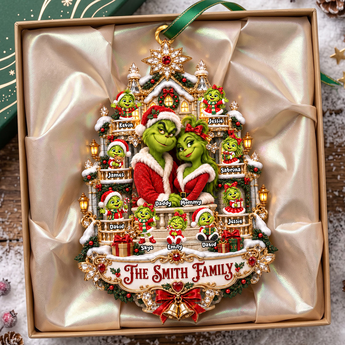 Mischief Family Christmas Ornament - Personalized Gift for Families