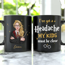 Load image into Gallery viewer, Personalized Wizard Mom Travel Mug with Kids
