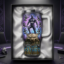 Load image into Gallery viewer, Empowered by Love - The Best Warrior Dad &amp; Kids Tumbler - Personalized Gift for Dads Tumbler Cup PopCulturePrints
