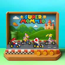 Load image into Gallery viewer, Super Mom, The Best Racing Mama - Personalized Acrylic Plaque Gift for Mom, Grandma, and Loved Ones Shaped Plaques PopCulturePrints
