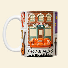 Load image into Gallery viewer, Friends &amp; Coffee: Cozy Sofa Mug - Personalized Gifts For Loved Ones Coffee Mug PopCulturePrints
