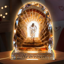 Load image into Gallery viewer, He is Risen - Personalized Acrylic Light Box for Easter Light Box PopCulturePrints
