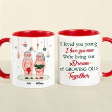 Load image into Gallery viewer, Personalized Old Couple Mug - Unique Christmas and Valentine&#39;s Day Gifts for Couples Coffee Mug PopCulturePrints
